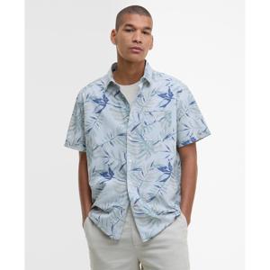 Barbour Valleyfield Palm-Print Short-Sleeved Shirt